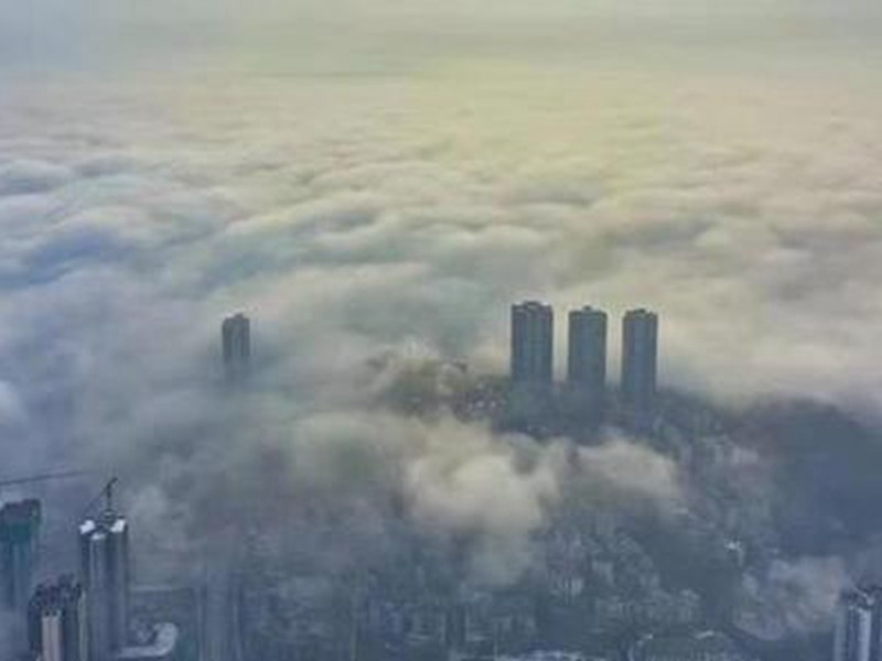 澳門海空交通出行受“大雾迷城”的严重影响